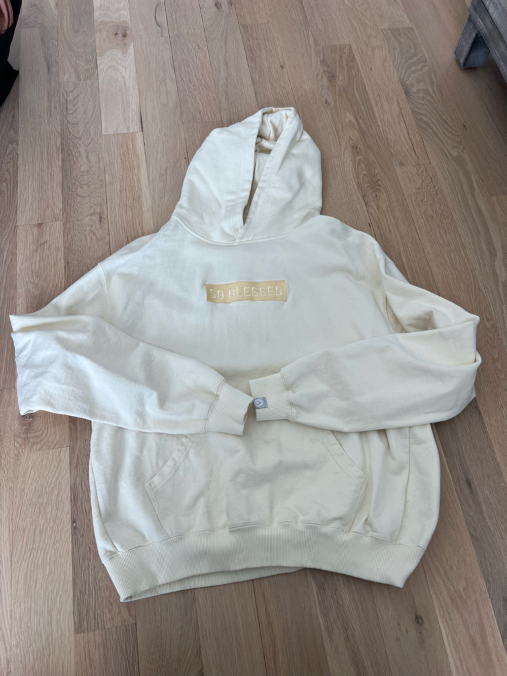 Elevation “So Blessed” Hoodie 🤍 Faith-Based Graphic Sweatshirt